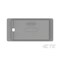 Te Connectivity ASS Y WALL OUTLET FRAME GRAY 293286-2 - alternate 2